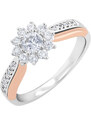 Eppi Verlobungsring mit Diamanten in Form einer Blume Evander