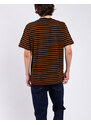 Carhartt WIP S/S Seidler Pocket T-Shirt Seidler Stripe, Deep H. Brown / Black