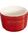 Staub 2er-Set Keramik-Mini-Auflaufformen 8 cm/0,15 l kirschrot, 40511-103