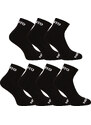 7PACK Sneaker Socken Nedeto schwarz (7NDTPK001-brand) M