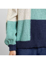 Dedicated Sweater Knitted Rutbo Blocks Green