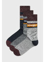 3er-PACK Socken Wrangler Bayne hoch mehrfarbig
