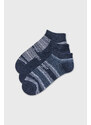 3er-PACK Socken Wrangler Howitt knöchelhoch blau