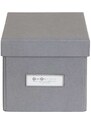 BIGsoBox Aufbewahrungsbox "Kitty" in Grau - (B)16 x (H)14 x (T)22,5 cm | onesize