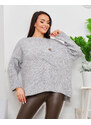 NEW COLLECTION Royalfashion Gray Women's Sweater - pigeon gray