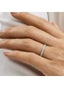 Eleganter Ring aus 14kt Weißgold KLENOTA K0759012