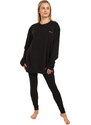 Damen Schlafanzug Calvin Klein schwarz (QS7046E-UB1) L
