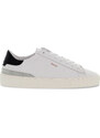 Sneaker D.A.T.E. SONICA CALF WHITE-BLACK aus Leder Weiß
