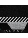 Eva Minge Handtuch "Eva" in Schwarz | Größe 50x90 cm