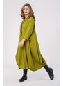 déjà vu Rimini Kleid in Tulpenform aus Viskose-Mischfaser Einheitsgröße - dejavu Fashion