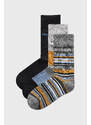 3er-PACK Socken Wrangler Denholm hoch mehrfarbig