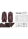 Damen Mantel DEVIL FASHION - Irregular - ROT - CT21302