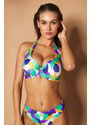 Astratex Bikini-Oberteil Purple Summer II mehrfarbig