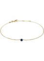 Goldarmband mit blauem Saphir KLENOTA K0073043