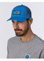 Patagonia P-6 Logo LoPro Trucker Hat Vessel Blue