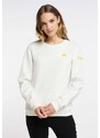 Schmuddelwedda Sweatshirt in Weiß | Größe S