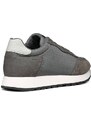 Geox Leder-Sneakers "Partenio" in Grau | Größe 42