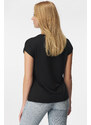 Jadea T-Shirt Chic Creme schwarz
