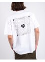 Carhartt WIP S/S Heart Bandana T-Shirt White/Black stone washed