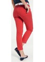 Heine Jeans-Caprihose in Rot | Größe 44