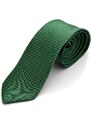 Trendhim Grün gepunktete Krawatte und Einstecktuch